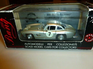 die cast 1/43 Bang MERCEDES BENZ 300 SL GULLWING les mans 7101 nuova - Foto 1 di 2