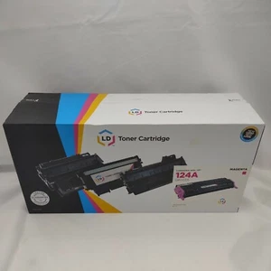 LD Q6003A 124A Laser Tonerkassette Magenta für HP 1600 2600n 2605dtn CM1017mfp - Bild 1 von 6