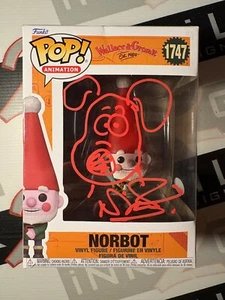 Nick Park Signed Norbot Funko Pop! Autograph and Sketch ACOA - Wallace & Gromit - Picture 1 of 2