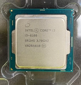 Intel i3 SR2HG i3-6100 3.70GHz 3M Socket 1151 Dual Core Processor / CPU - Picture 1 of 4