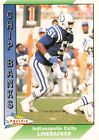 1991 Pacific #204 Chip Banks Indianapolis Colts