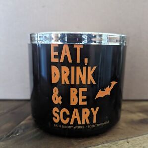 Bath & Body Works Eat, Drink & Be Scary 3 Wick Candle
