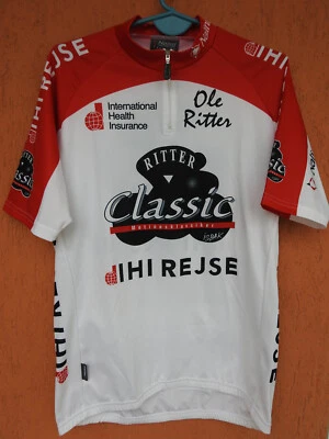 Nalini Cycling Jersey Ritter Classic IHI Rejse Shirt White Made in Italy (L) - Image 1 of 4