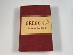 Gregg Dictation Simplified, Leslie, Hardcover, 1949 - Picture 1 of 14