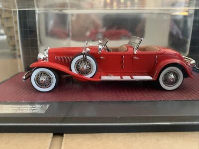 1930 DUESENBERG SJ TORPEDO PHAETON LAGRANDE 1/43 RESIN CAR MODEL BY MATRIX - Image 1 of 4