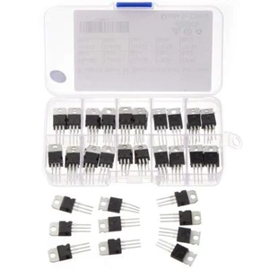 50 Stck. 10 Arten TIP Serie Transistoren Sortiment Kit, einschließlich TIP31 TIP32 TI... - Bild 1 von 9
