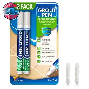 Grout Pen Tile Paint Marker: Waterproof Tile Grout Colorant and Sealer Pen - Wi - Picture 1 of 12