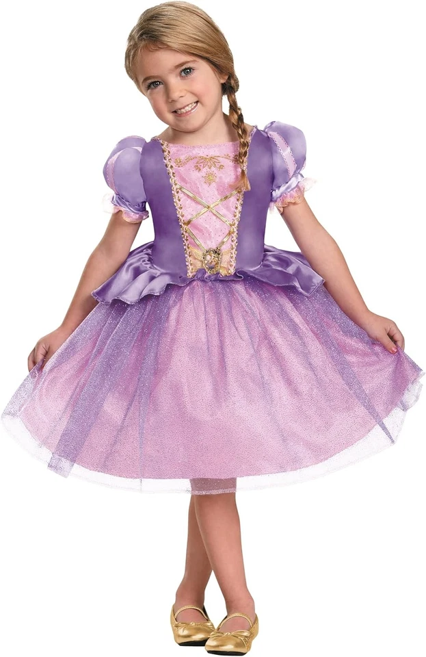 Disguise 82914M Rapunzel Toddler Classic Costume Medium 3t-4t