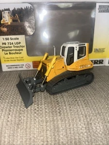 Norscot 58001 Liebherr Bulldozer PR724 LGP 1/50 come nuovo in scatola modello raro - Foto 1 di 6