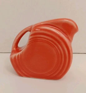 Fiestaware Koralle Mini Disc Krug Fiesta Homer Laughlin USA 3,25" - EUC - Bild 1 von 6