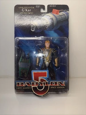 Babylon 5 Captain Ambassador G' Kar 6 英寸可动人偶 1997 年全新独家玩具新品 — 第 1/4 张图片