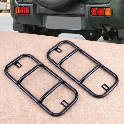 2pc Rear Fog Lamp Light Frame Panel Cover Trim Fit For Suzuki Jimny 2007-2017 ab - image 1 of 4