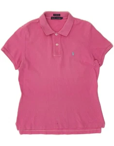 Polo Ralph Lauren Mujer Reino Unido 14 Grande Rosa DW03 - Imagen 1 de 4