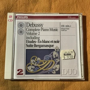 Debussy: Complete Piano Music Volume 2 (Philips 438 721-2) Werner Haas Noel Lee - Foto 1 di 2