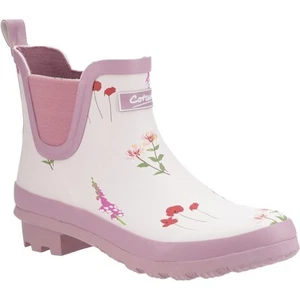 Cotswold Flor Silvestre Tobillo Rosa Goma Estampado Femenino Wellingtons - Imagen 1 de 6