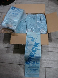 100/Koffer Oreck OEM kommerzielle Einweg-Vakuumbeutel, XL für XL2000, 8000, 9000 - Bild 1 von 6
