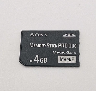 Sony Memory Stick Pro Duo 4 GB - scheda di memoria Mark2 - cellulare o PSP - Da privato - Immagine 1 di 2