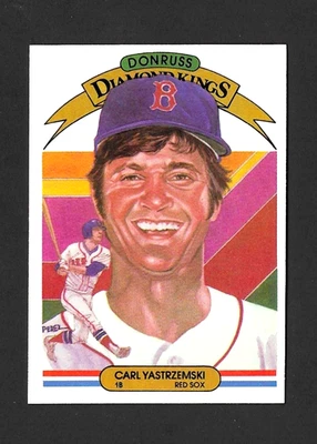 Donruss Set-break 1983 # 25 Carl Yastrzemski Boston Red Sox Hof casi nuevo Foto 1 de 2