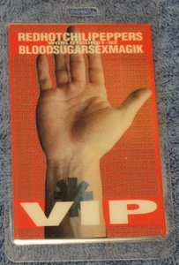 Genuine Red Hot Chili Peppers World Tour 1991-92 Laminated Backstage Pass VIP - Picture 1 of 2