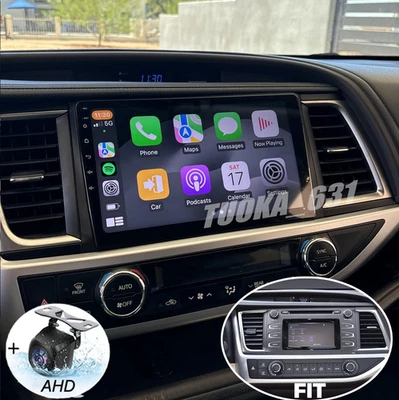 10.1'' for Toyota Highlander 2014-2018 CarPlay Android 13 Car Stereo Radio GPS Foto 1 de 4