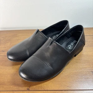 Zapatos de vestir informales de cuero negro Hailey planos sin cordones para mujer B.O.C talla 6 - Imagen 1 de 8