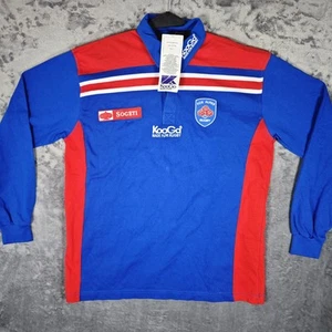 Camiseta deportiva grande FCG Alpes Grenoble 2002/2003 Home Rugby Union *NUEVA CON ETIQUETAS* Kooga L - Imagen 1 de 8
