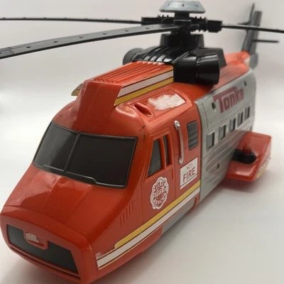 Tonka Fire Rescue HelicopterCopter Force TKA-7811 Lights &Sounds Rare - Image 1 of 4