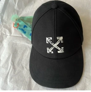 Off White Arrow Logo Cotton Baseball Cap O/s Excellent Con/ For Sale Authentic - Picture 1 of 6