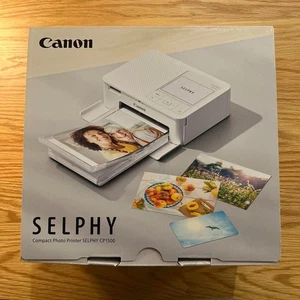 Canon SELPHY CP1500 Wireless Compact Photo Printer White - Picture 1 of 4