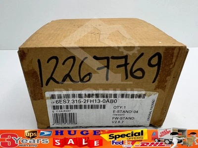 New Siemens 6ES7315-2FH13-0AB0 6ES7 315-2FH13-0AB0 SIMATIC CPU315F-2 PN/DP - Image 1 of 4