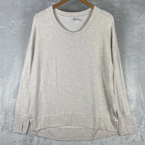 Athleta Sweater Womens Large Beige Pullover Sweatshirt Casual Activewear - Picture 1 of 7