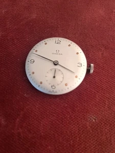 MOVIMENTO OMEGA 26.5 SOB CARICA MANUALE FUNZIONANTE PER RICAMBI - Foto 1 di 7