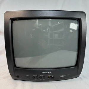 Vintage Orion 13" Color CRT TV Model TV1334C Retro Gaming Front AV CCD TESTED - Picture 1 of 13