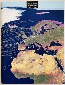 Delta Airlines Jahresbericht 1992 - Top Zustand - Bild 1 von 1