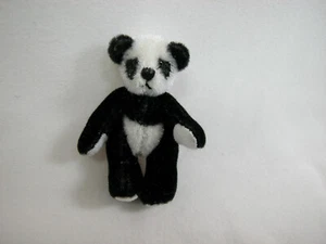 World of Miniature Bears #270 By Theresa Yang 2" Plush Panda Bear No Writing - Picture 1 of 6