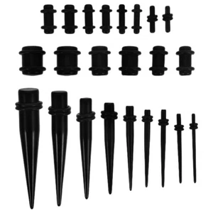 Kit Allungamento Piercing Gioielli Elasticizzato Accessori Espansore Orecchie - Foto 1 di 12