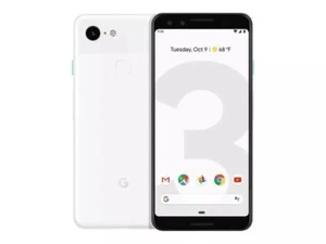 Google Pixel 3 64GB 5.5" (GA00458-US) Unlocked Clearly White_ NEW - Afbeelding 1 van 8