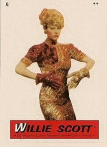 INDIANA JONES TEMPLE OF DOOM TRADING CARDS SET 1984 TOPPS STICKER CARD 6 - Picture 1 of 1