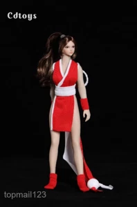 CDtoys 1/12 Rojo Belleza Cosplay Ropa Ajuste 6" Phicen Mujer Figura Muñeca - Imagen 1 de 3
