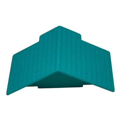 Lincoln Logs Little Prairie Farmhouse Teal Roof Plastic Replacement Part M-6546 - Image 1 of 4