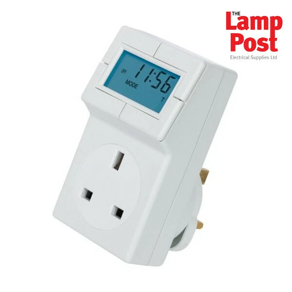 Timeguard TRT05 Electronic Plug-in Thermostat with 24 Hour Time Control - Image 1 of 1