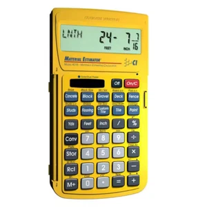 Material Estimator Calculator Calculated Industries - Picture 1 of 9