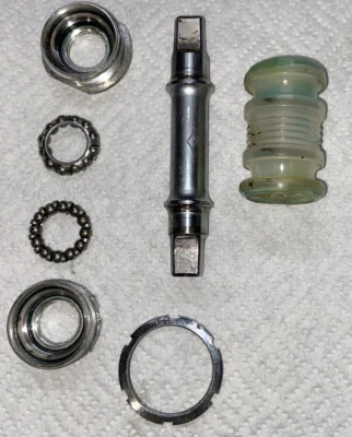 Vintage Campagnolo Bottom Bracket 36 x 24 F. Italian 70-SPc 111mm Spindle - Image 1 of 4