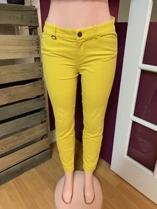 Lauren Ralph Lauren Damen Skynni Cropped Hose Gelb Gr. 4 - Bild 1 von 8