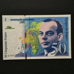 BILLET 50 FRANCS SAINT EXUPERY 1992 FRANCE / BANKNOTE / REF 24/01/2025 3/11 - Picture 1 of 2