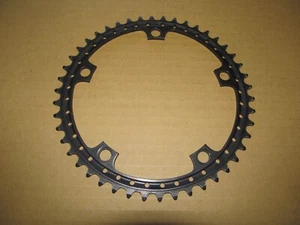 Suntour 46t Chainring 144mm BCD Black Drilled Drillium - Picture 1 of 2