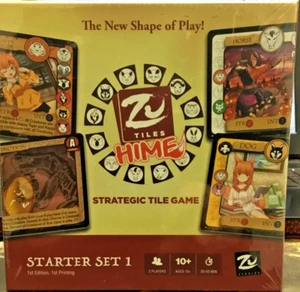 Zu Tiles - Hime Strategic Tile Game - Zu Studio - NEW SEALED - Picture 1 of 2
