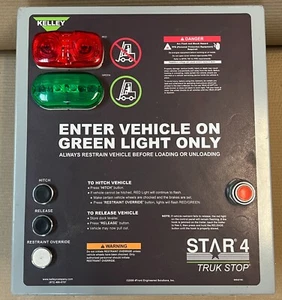 KELLEY 711-363 RO STAR 4 TRUK STOP ENCLOSURE FLAWED - Picture 1 of 3