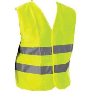 OXFORD BRIGHT VEST,HIGH VIS DAY-REFLECTIVE BY NIGHT. BREATHABLE. 35"-40" CHEST - Picture 1 of 2