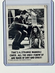 THE MUNSTERS Non-Sport Card #69 Leaf Brands U.S.A. 1964 Kayro-Vue Productions TV
